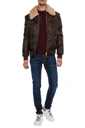 Jacket with a fur collar, zdjęcie 2 Jacket with a fur collar od Alexander McQueen